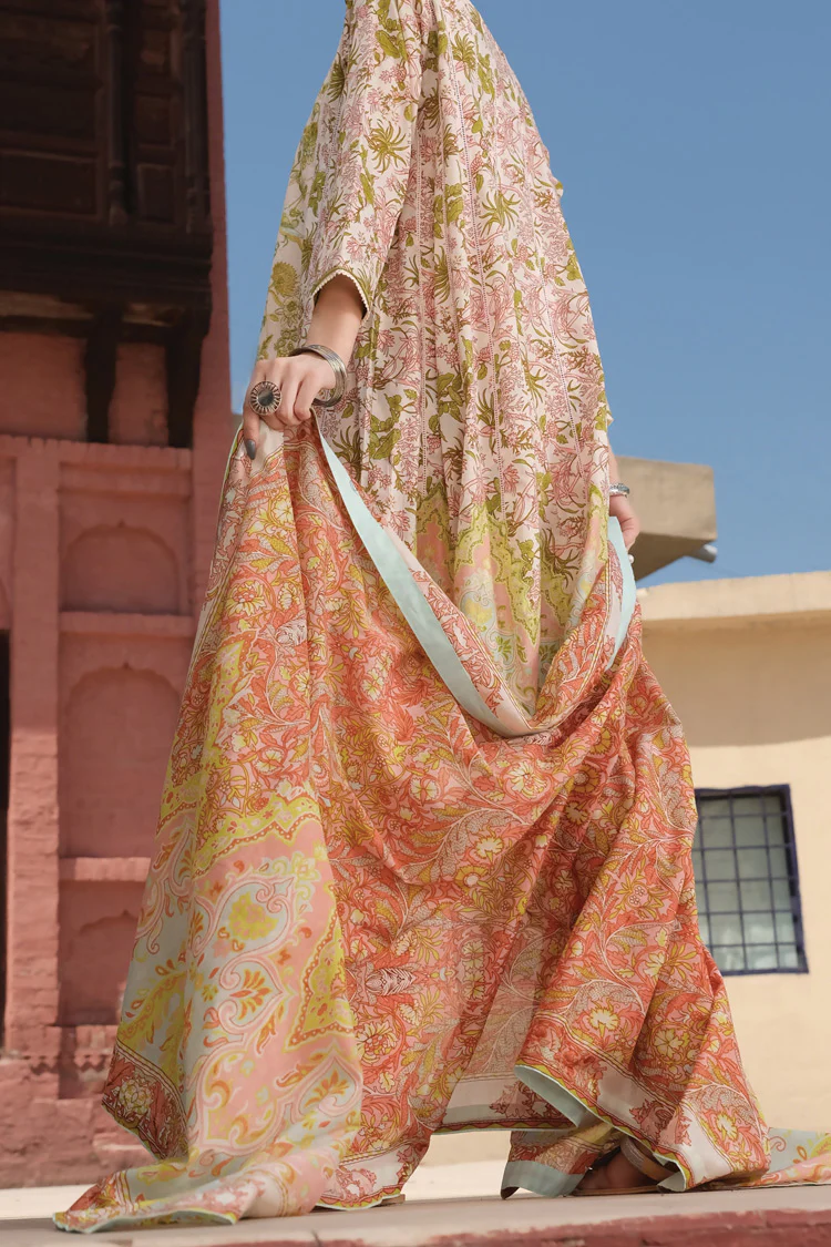 Ivory Lawn 3Pc Stitched - ALP-727 - Image 3