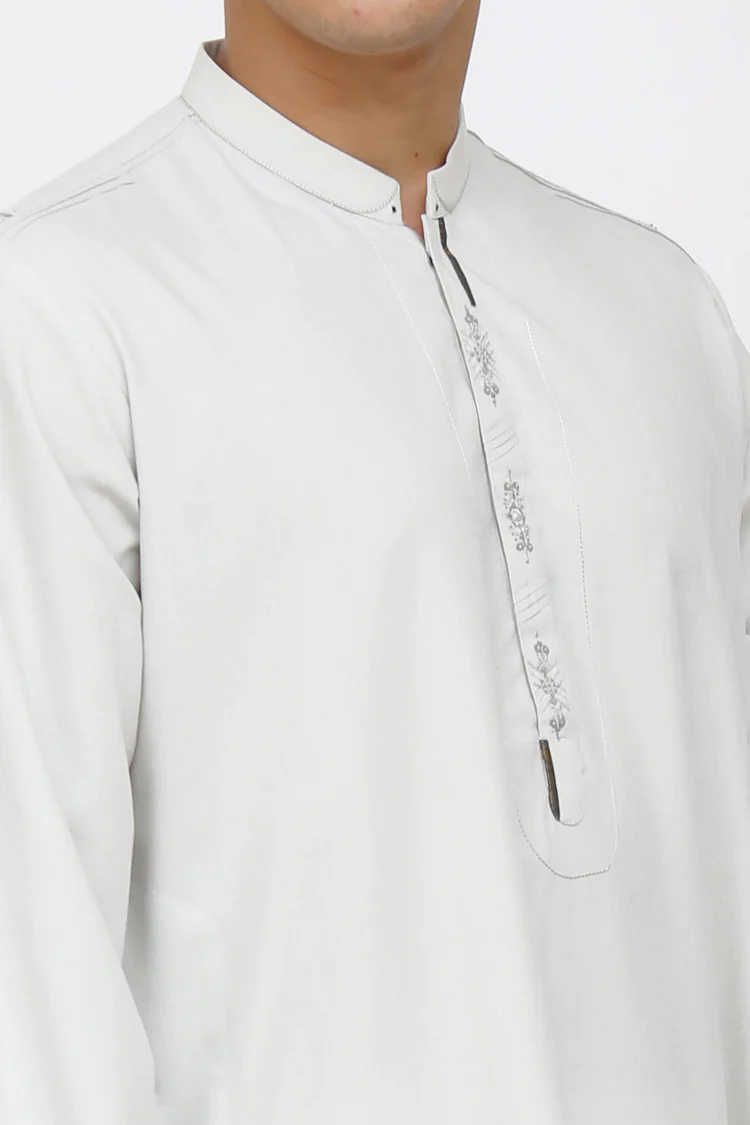 Light Blue Kurta - AL-K-510 - Image 2