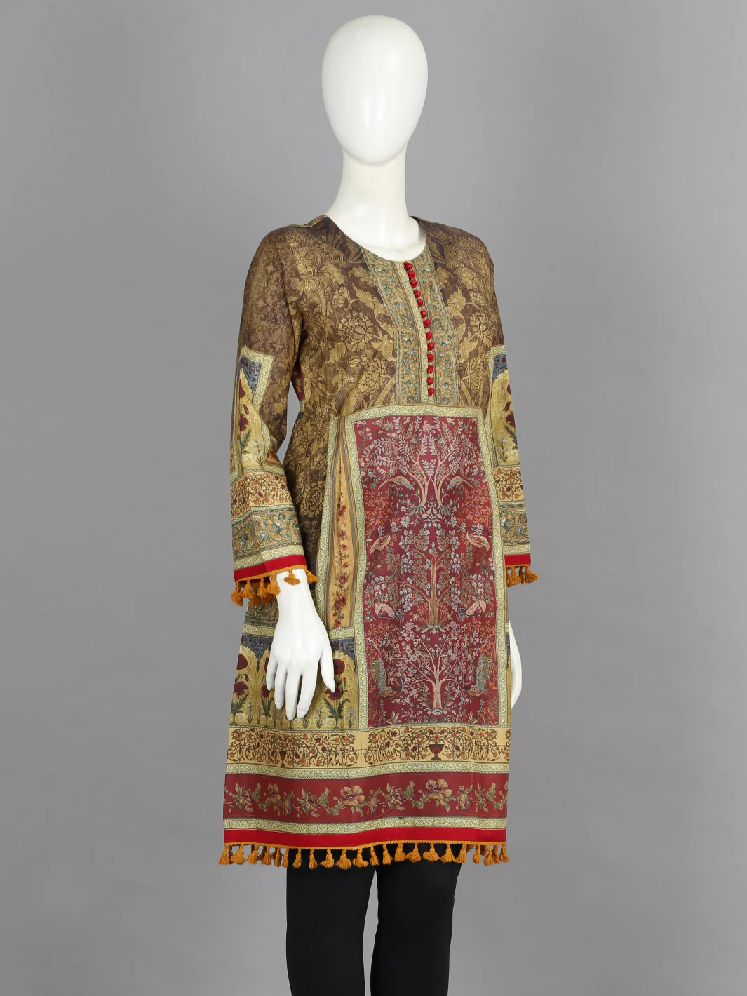 Maroon Tunic - LK-560 - Image 3