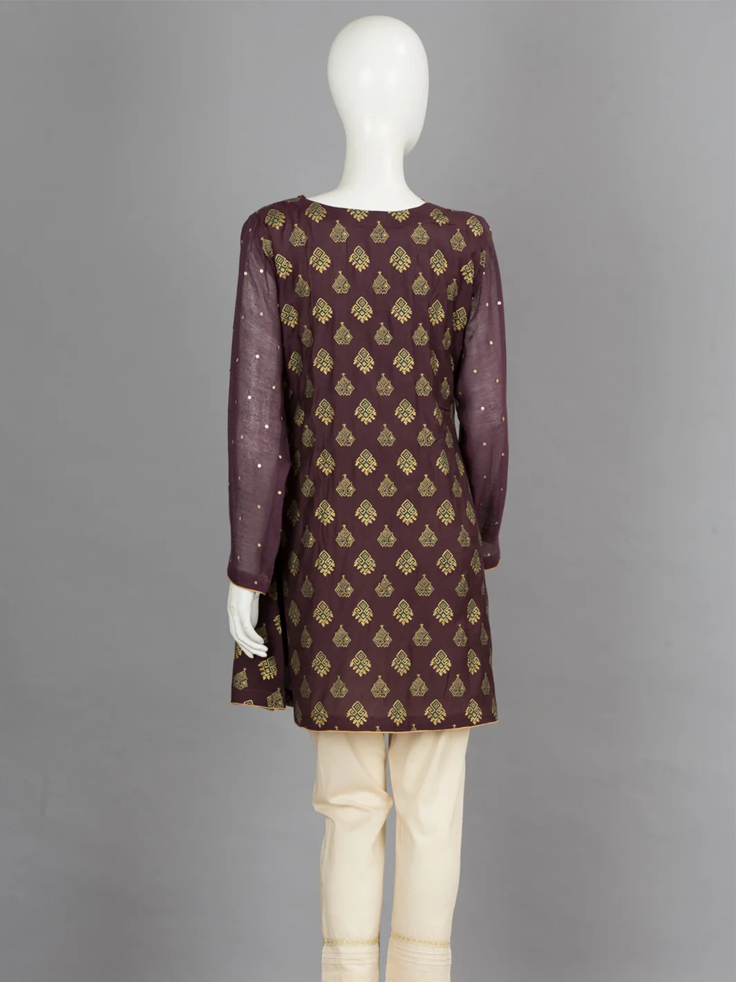 Maroon Tunic - LK-599 - Image 2