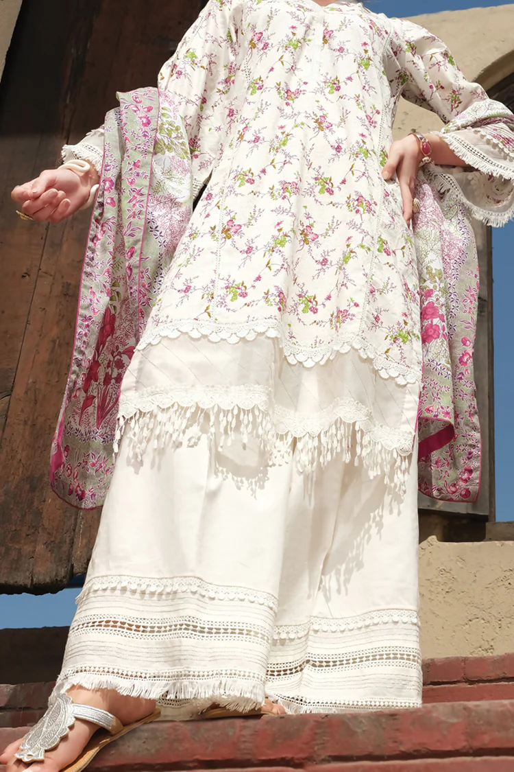 Natural Lawn 3Pc Unstitched - ALP-724