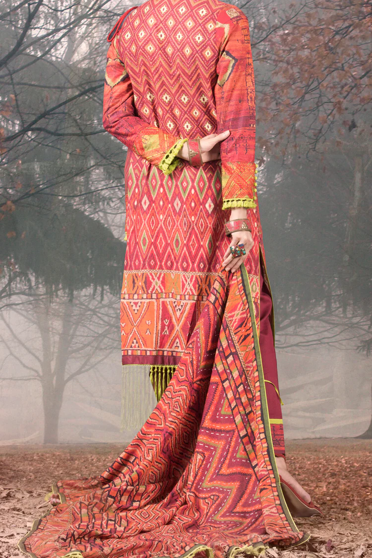 Orange Cambric 3Pc Stitched - AWP-171 - Image 2