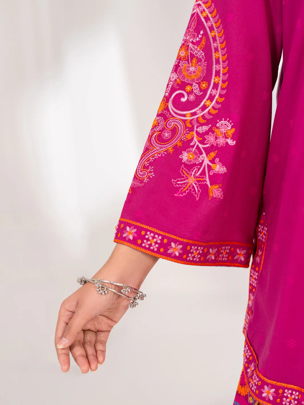 Pink Cotton Stitched 2Pc - ALP-2PS-LKS-2796 - Image 6