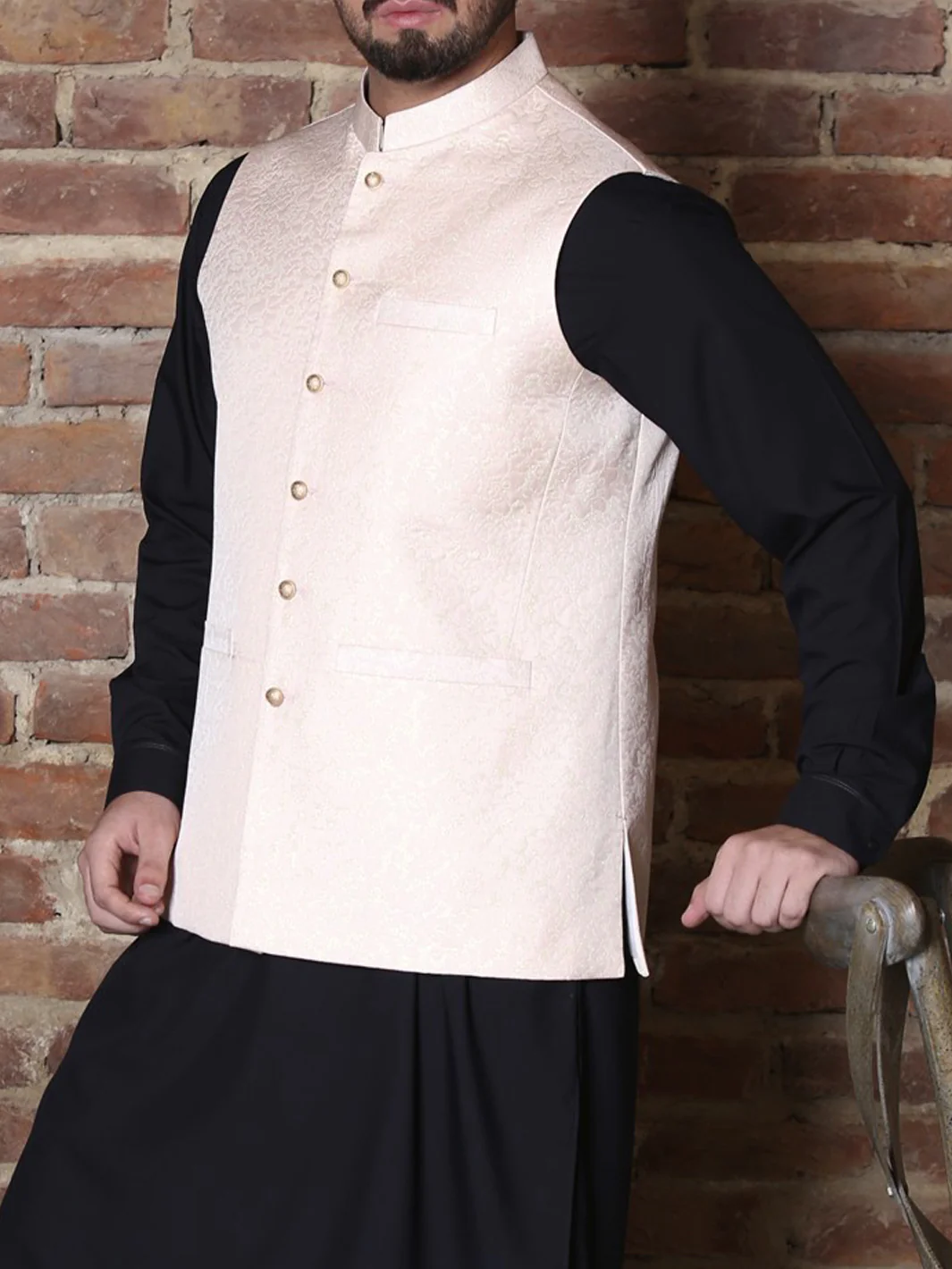 Pink Waistcoat - WC-221 - Image 4
