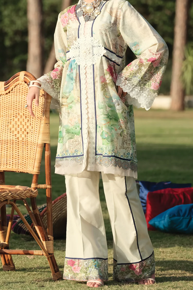 Pistachio Green Lawn 2Pc Unstitched - ALP-774
