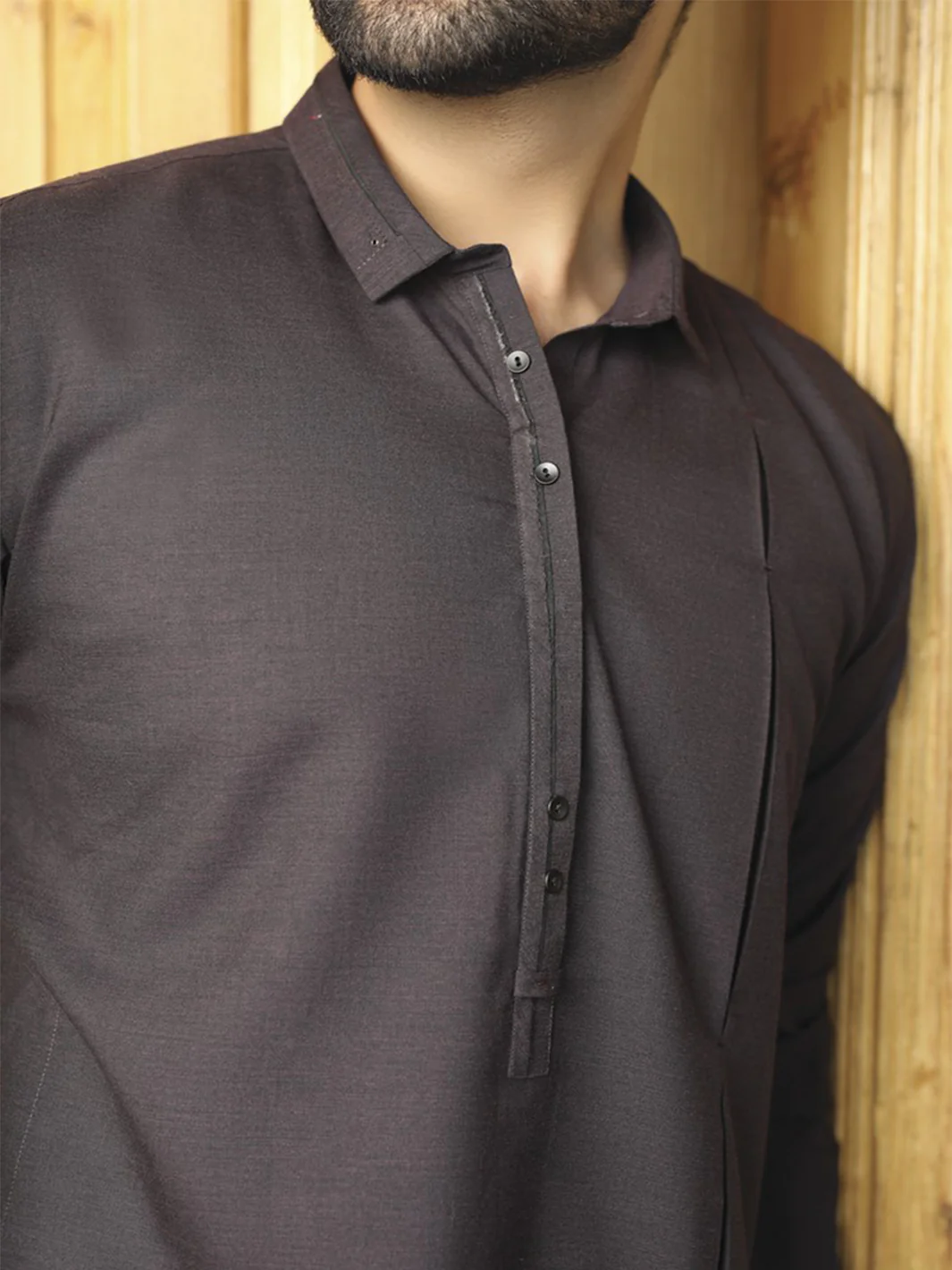 Purple Blended Kurta - AL-K-676 - Image 2