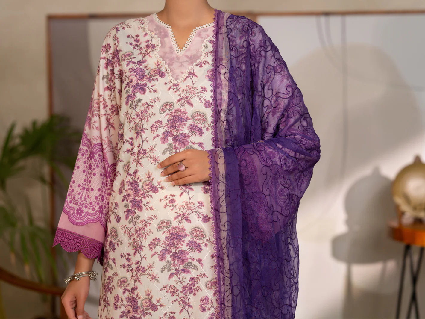 Purple Stitched 3Pc - ALP-3PS-2413 - Image 5