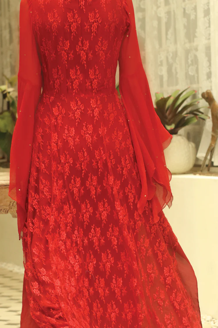 Red 2Pc Formal Suit - LS-214 - Image 3