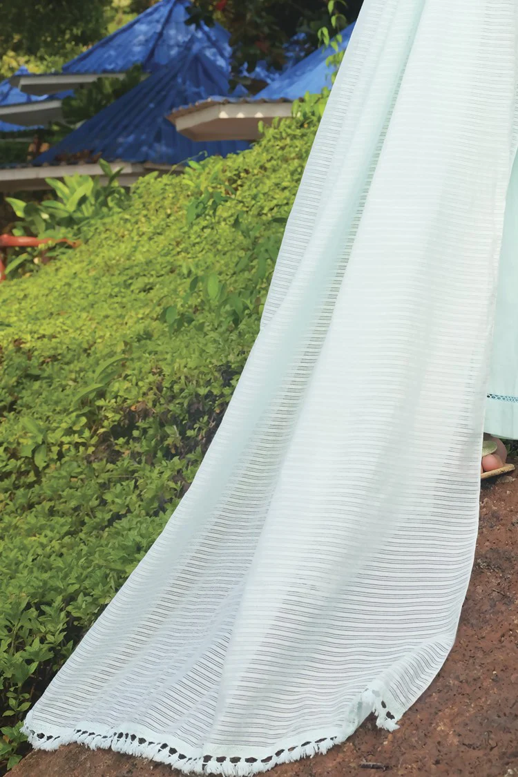 Sea Green Lawn 3Pc Stitched - ALP-619 - Image 4