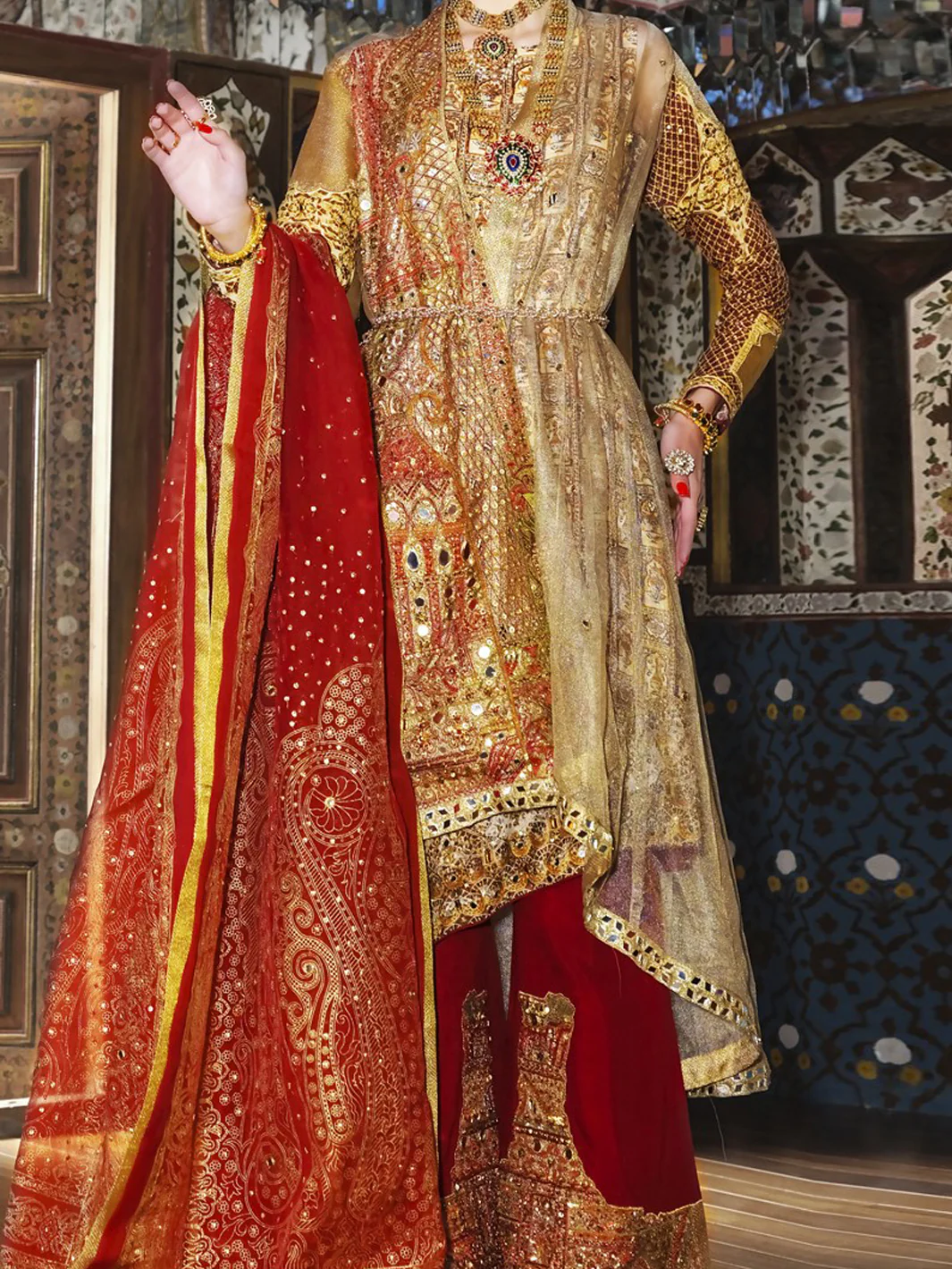 Viscose Net 3Pc Unstitched Formal - LS-UN-248