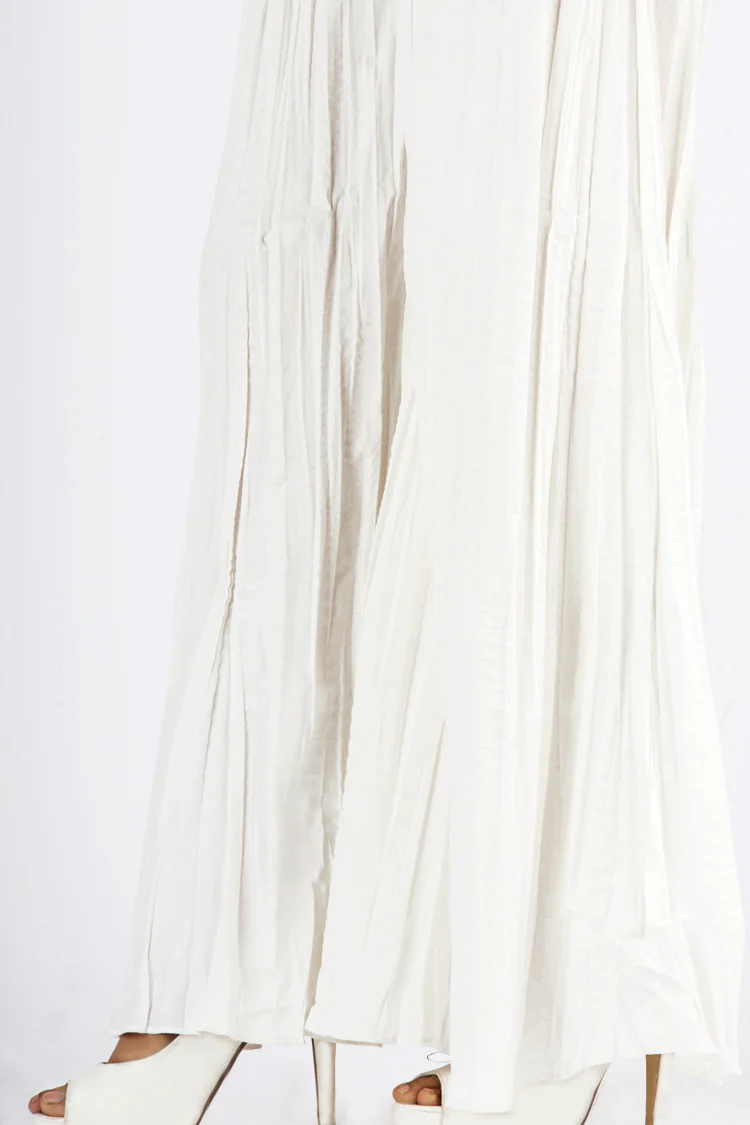 White Dyed Women Trouser - AL-T-287A